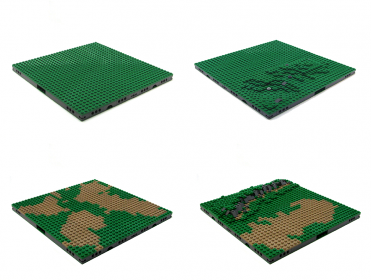 Lego terrain base discount plates