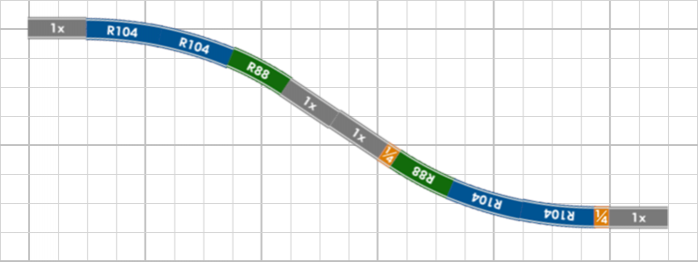 Reference Track Configurations - L-Gauge